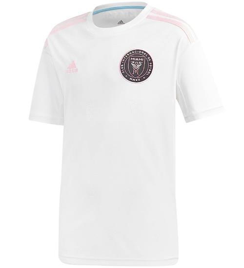 adidas Performance Fodboldtrøje Inter Miami - Hvid m. Pink Print