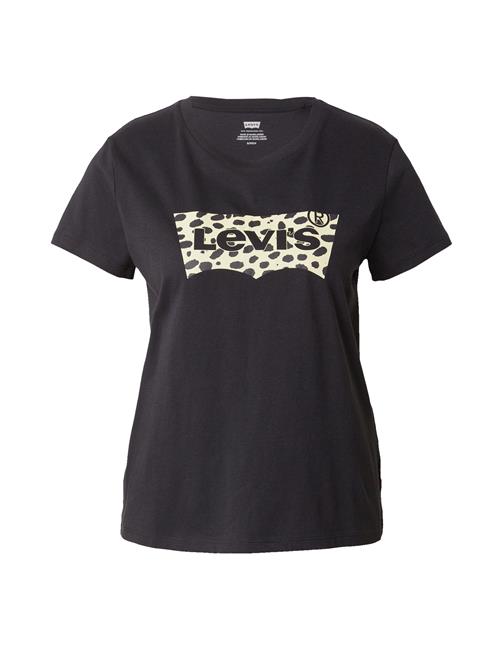 LEVI'S ® Shirts 'Perfect Tee'  ecru / sort