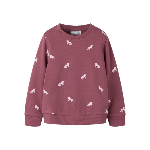 NAME IT Sweatshirt Valba Wild Ginger W. Unicorns