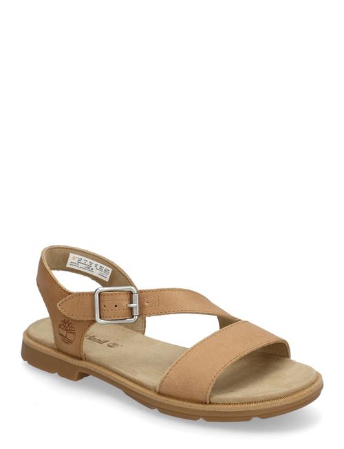 Timberland | Calista Bay Backstrap Sandal Medium Beige Full Grain | 39