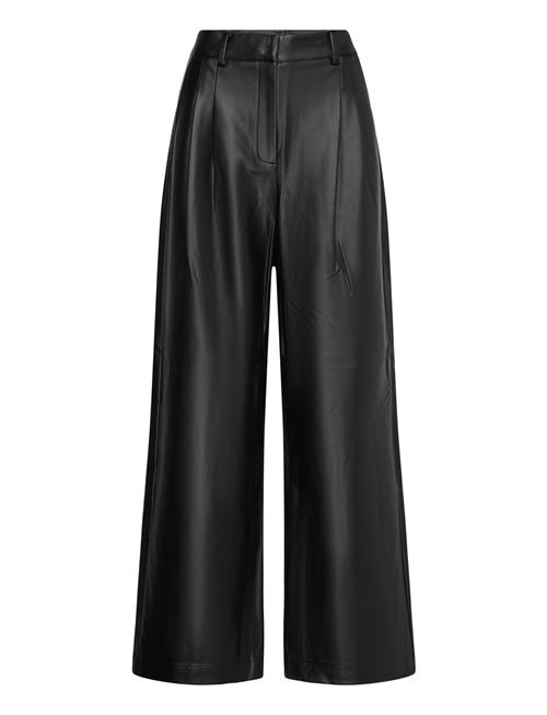 French Connection | Crolenda Pu Wide Leg Trousers | 36