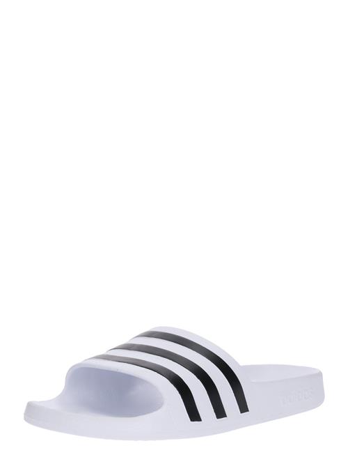 ADIDAS PERFORMANCE Pantoletter 'Adilette Aqua'  sort / hvid