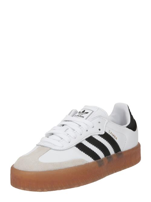 ADIDAS ORIGINALS Sneaker low 'Samba'  sand / sort / hvid