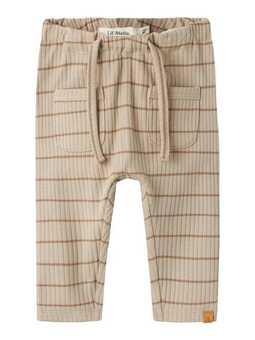 Lil'Atelier Leggings 'NBMKail'  beige / brun