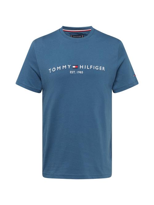 TOMMY HILFIGER Bluser & t-shirts 'Logo Embroidery Slim'  navy / dueblå / rød / hvid