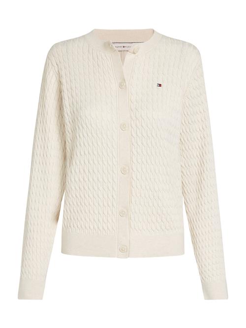 TOMMY HILFIGER Cardigan 'Mini Cable'  ecru