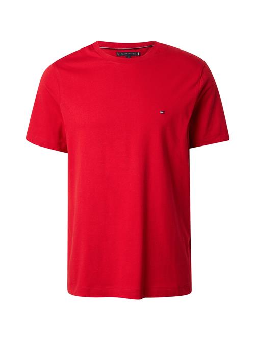 TOMMY HILFIGER Bluser & t-shirts 'Flag Embroidery'  knaldrød