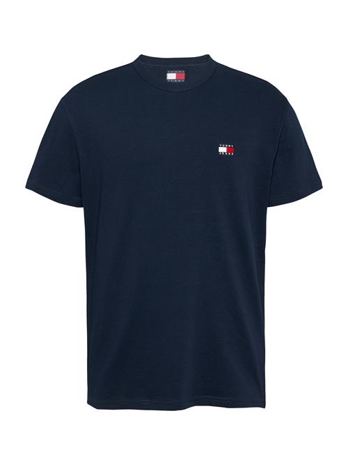 Tommy Jeans Bluser & t-shirts 'Tommy Badge'  navy / cranberry / hvid