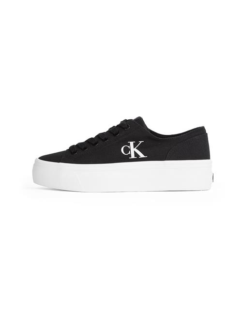 Calvin Klein Sneaker low 'Flatform'  sort / hvid