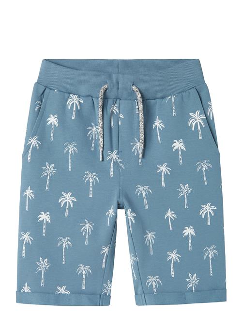 name it | Nkmvermo Aop Long Swe Shorts Unb | 140