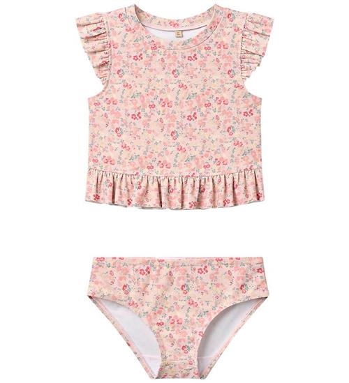 Wheat Bikini - Alma - UV40+ - Powder Flowers and Seashells