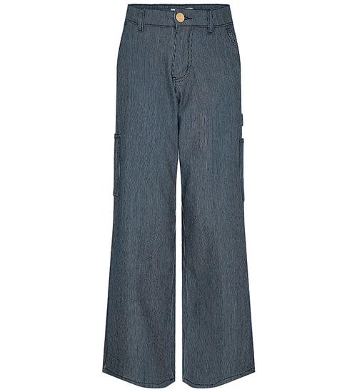 Sofie Schnoor Girls Bukser - Navy/Hvidstribet
