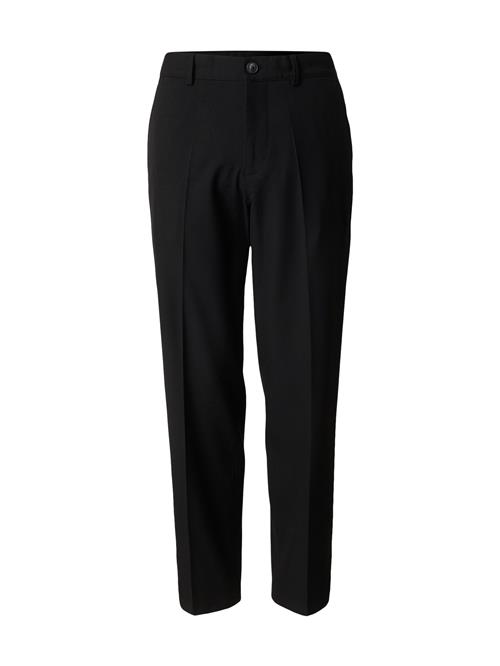SELECTED Bukser med fals 'SLHRobbert Flex'  sort