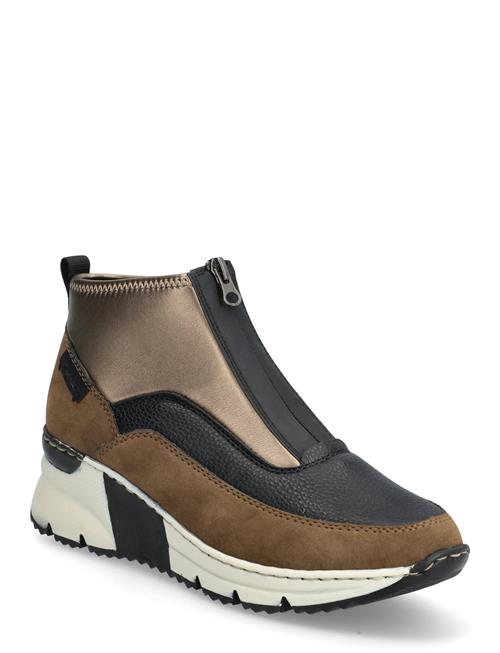 Rieker | Rieker Ladies Short Boots N6352-25 Brown | 41