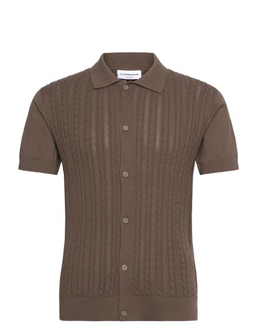 Lindbergh | Knitted S/S Cable Cardigan | L