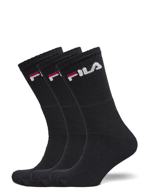 FILA Socks | Fila 3Pk Tennis Crew Logo Terry Soc | 39-42