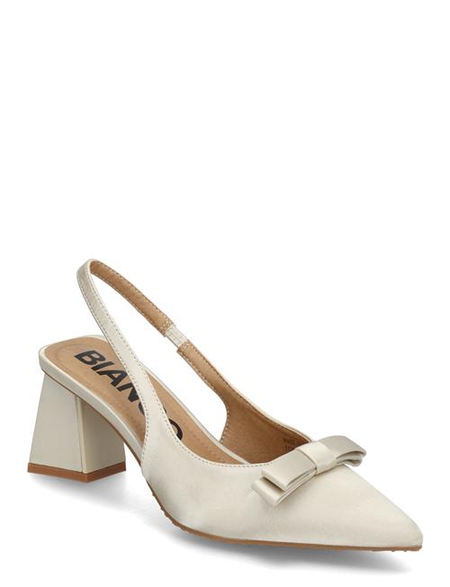 Bianco | Biamaralyn Bow Slingback Satin | 40