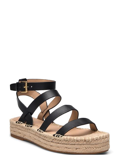 Lauren Ralph Lauren | Polly Leather Gladiator Espadrille | 39.5