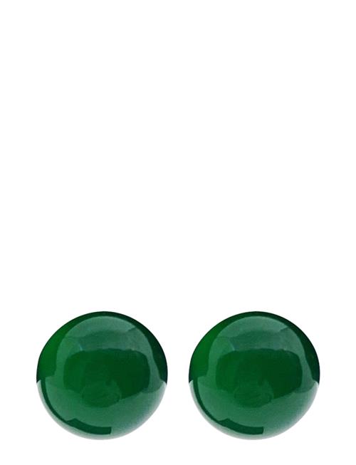 Pipol's Bazaar | Malou Ear 10 Mm Green Agate | ONE SIZE