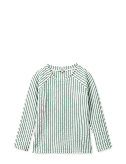 Liewood | Noah Seersucker Longsleeve Swim Tee | 116