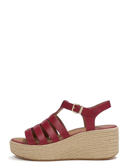 FitFlop | Platfforms Espadr. Leather Fisherman Wedge Sandals | 41