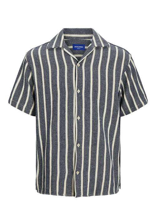 Jack & Jones | Jjecoba Stripe Resort Shirt Ss Sn | XL
