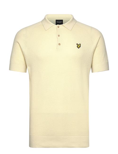 Lyle & Scott | Linen Blend Knitted Polo | S