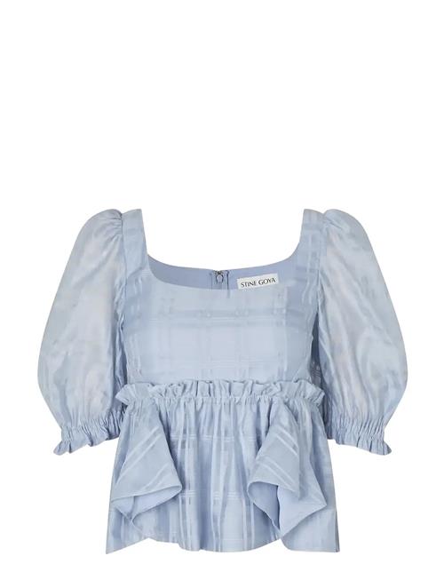 STINE GOYA | 2441 Sheer Organza Plaid, Sheer Ruf | L