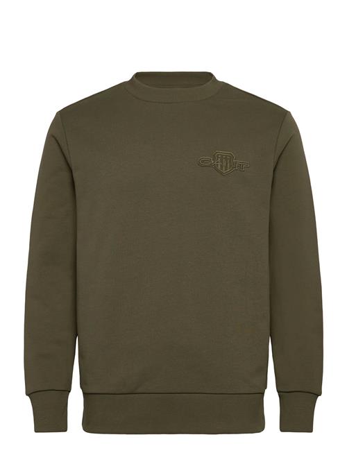 Gant | Reg Tonal Shield C-Neck Sweat | XXXL