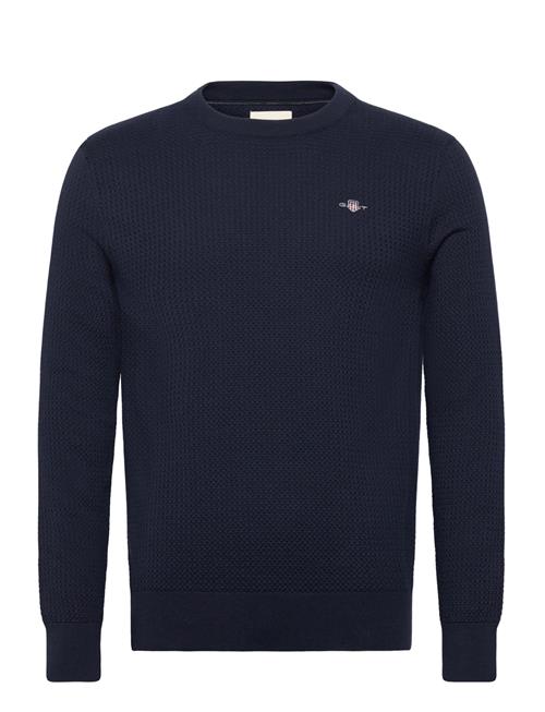 Gant | Textured Cotton C-Neck | L
