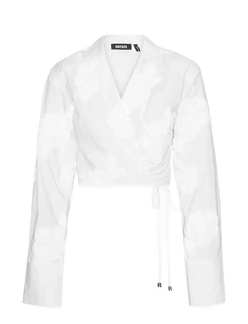ROTATE | Wrap Cotton Shirt | 40