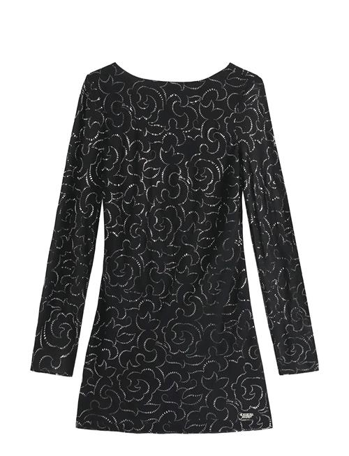 Tommy Jeans | Tjw Metallic Aop Mini Ls Dress | XL
