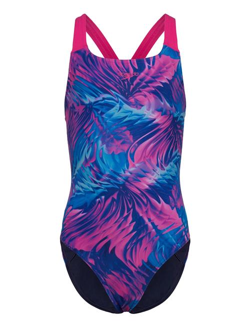 Speedo | Print Powerback One Piece | 128