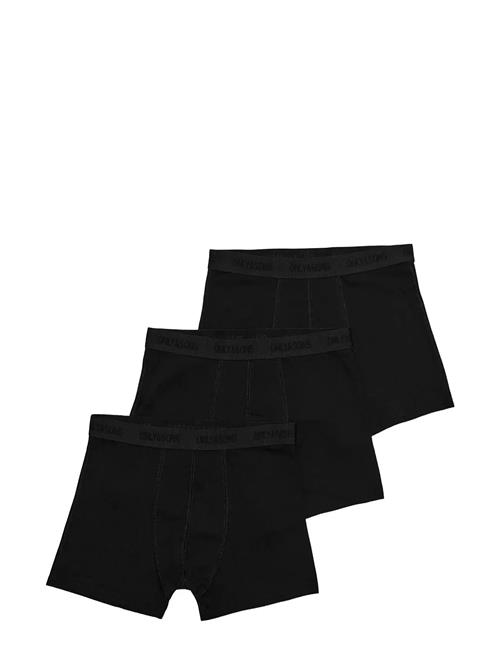 ONLY & SONS | Osjfitz Solid Black Boxer 3Pk. Acc Noos | 110-116