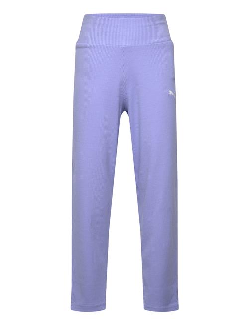 PUMA | Ess Elevated High Waist Straight Leg Rib Pants G | 128