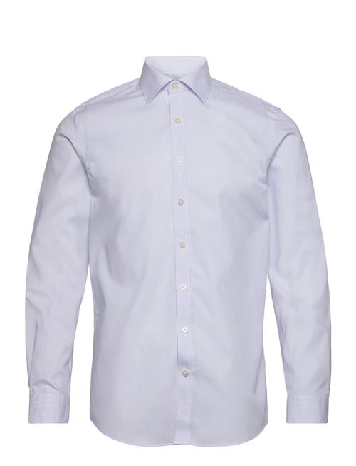 Lindbergh Black | Technical Striped Shirt L/S | XXL