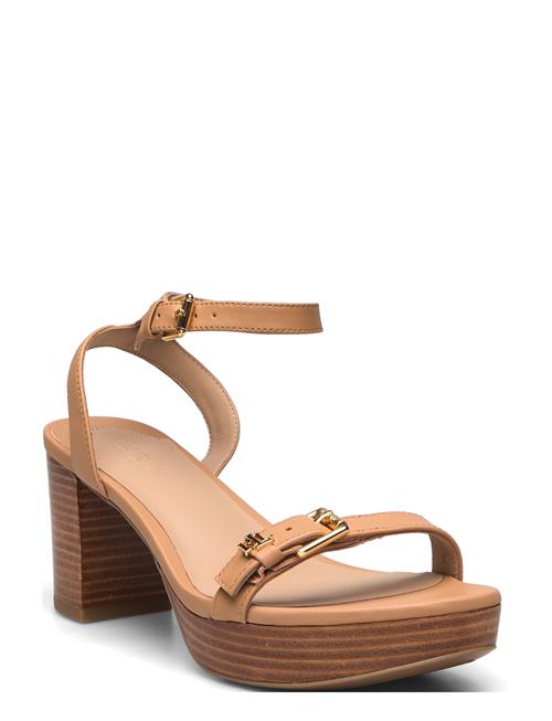Lauren Ralph Lauren | Melissah Nappa Leather Platform Sandal | 38