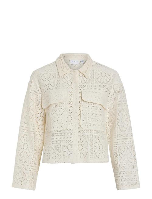 Vila | Vimerinda Crochet L/S Shirt - Noos | S