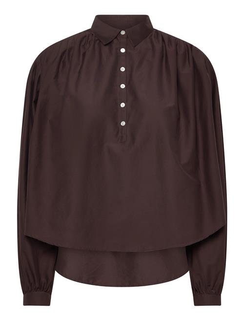 Polo Ralph Lauren | Pleated Cotton-Silk Shirt | S