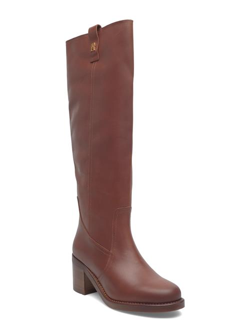 Tommy Hilfiger | Riding Lthr Long Boot Block Heel | 40