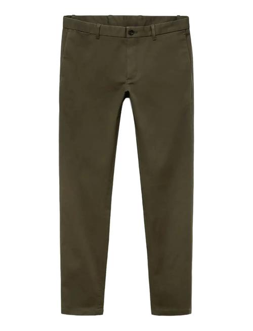 Mango | Barna Slim-Fit Twill Chino Trousers | 40