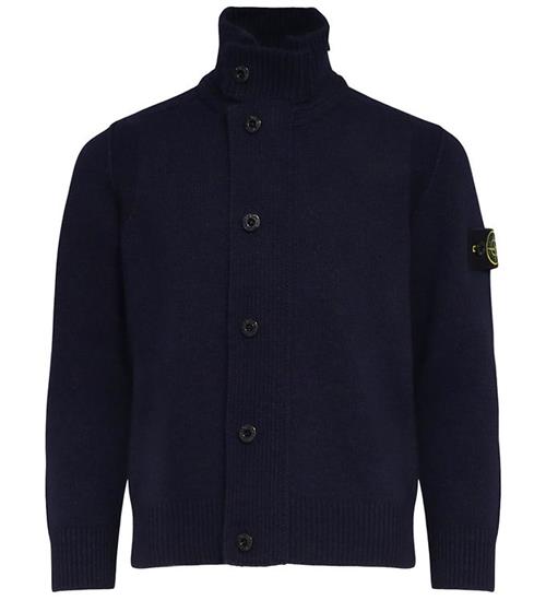 Stone Island Cardigan - Strik - Navy Blue