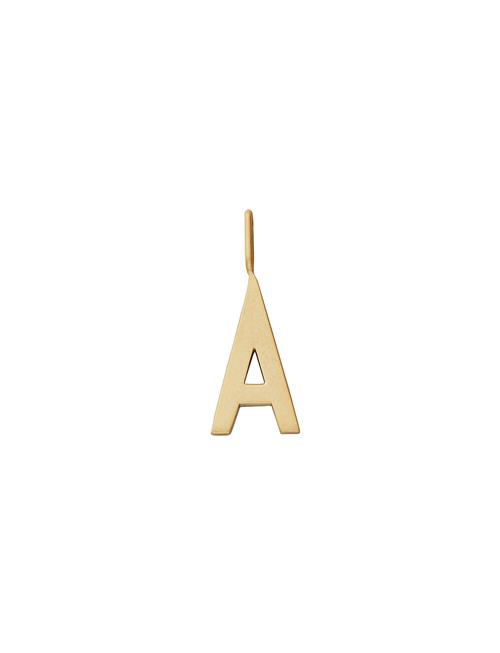 Design Letters | Letter For Initial Necklace A-Z (18K Gold-Plated) | 16 MM