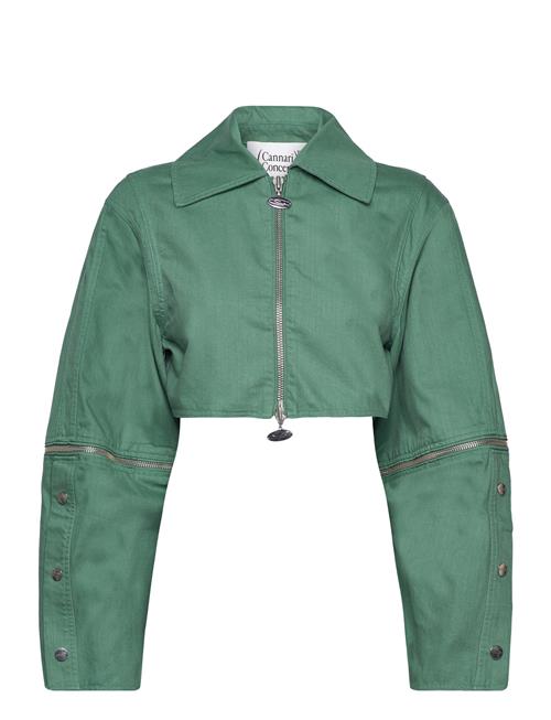 Cannari Concept | Washed Twill Crop Jacket | 42