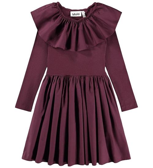 Molo Kjole - Rib - Cille - Forestberry