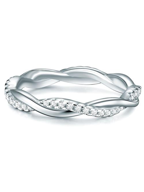Trilani Ring  sølv / transparent