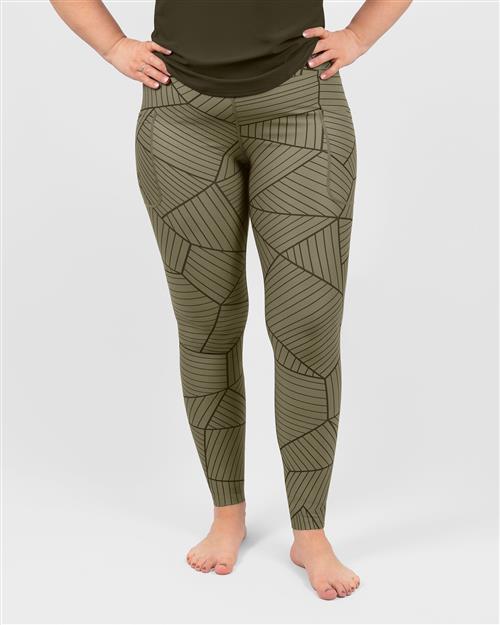 Signature Green Lapiz Leggings