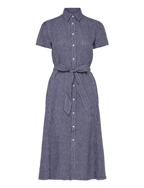 Polo Ralph Lauren | Belted Striped Linen Shirtdress | 34