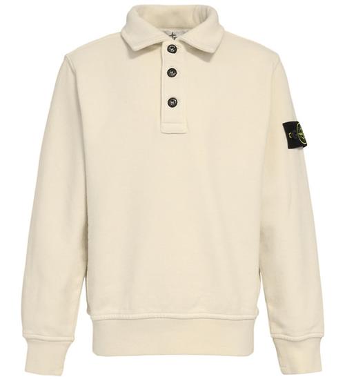 Stone Island Sweatshirt m. Lynlås - Plaster