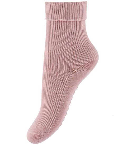 Minipop Skridsikre Strømper - Bambus - Rose